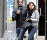 Rosario Dawson et son chéri Mathieu Schreyer 