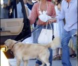Nicolette Sheridan, Michael Bolton et leur chien