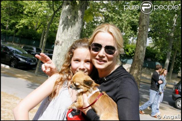 Sophie Favier et sa fille