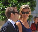 Laurence Ferrari et Renaud Capuçon, Garden Party de l\'Elysée, 14 juillet 2009