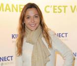 Sandrine Quétier lors de la soirée de lancement de la nouvelle console Kinect pour Xbox 360, au VIP Room à Paris le 9 novembre 2010