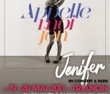 Jenifer sera de passage par Le Trianon, à Paris, les 19 et 20 mai 2011.  