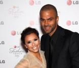 Eva Longoria et Tony Parker lors d'une soirée à Hollywood en mai 2010. 