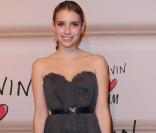 Emma Roberts lors de la soirée Lanvin pour H&M à New York le 18 novembre 2010.