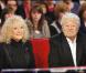 Petula Clark et son époux Claude Wolff durant l'enregistrement de l'émission Vivement Dimanche, diffusée le 28 novembre 2010 sur France 2.