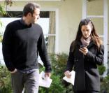 Ben Affleck et Jennifer Garner visitent une maison dans un quartier éloigné de Los Angeles le 23 novembre 2010. Un déménagement prévu ?