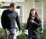 Ben Affleck et Jennifer Garner visitent une maison dans un quartier éloigné de Los Angeles le 23 novembre 2010. Un déménagement prévu ?