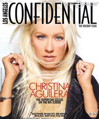 Christina Aguilera en couverture du magazine L. A confidential.