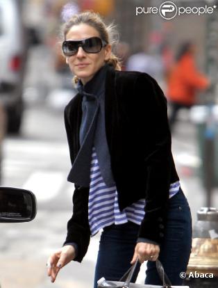 Sarah Jessica Parker à Soho, New York, le 18 novembre 2010.