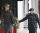 Benji Madden en compagnie d'une inconnue pour un déjeuner à Los Angeles en novembre 2010
