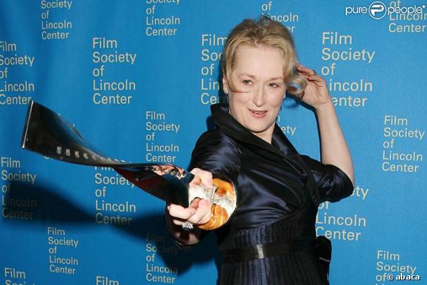 Meryl Streep honorée par l'association cinématographique du Lincoln Center de NY le 14/04/08