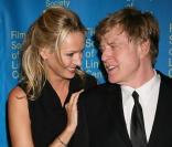 Uma Thurman et Robert Redford très complices lors du Gala donné en l'honneur de Meryl Streep, le 14/04/08
