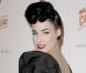 Dita von Teese à l'occasion de la soirée de lancement de My Private Cointreau Coffret, chez Fred Segal, à Los Angeles, le 9 décembre 2010.