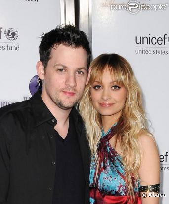 Nicole Richie avec Joel Madden en mars 2009 à Los Angeles 