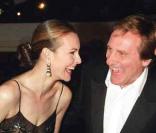 Gérard Depardieu et Carole Bouquet en 2001 