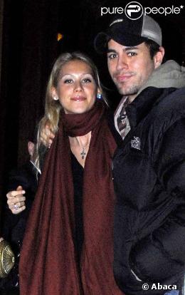 Anna Kournikova et Enrique Iglesias