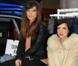 Lily Allen et sa demi-soeur Sarah en septembre 2010. 