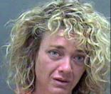 Mugshot de Lisa Robin Kelly, lors de son arrestation du lundi 20 décembre pour conduire en état d'ébriété.