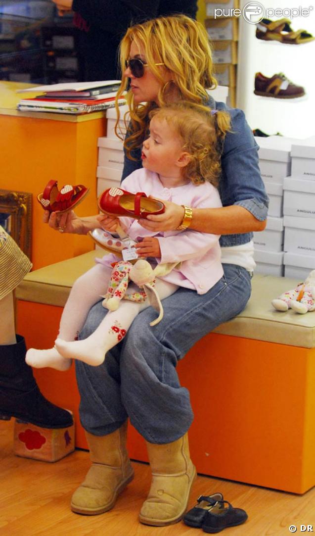 Geri Halliwell et sa fille
