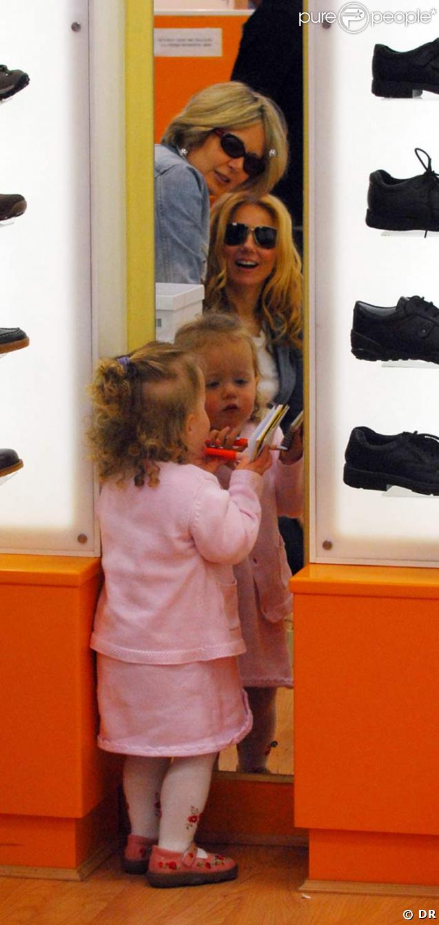 Geri Halliwell et sa fille Bluebell