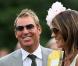 Liz Hurley et Shane Warne, aux courses hippiques de Glorious Goodwood Festival at Goodwood, le 27 juillet 2010