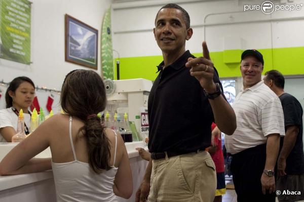 Barack Obama, Kailua, archipel d'Hawaï, le 27 décembre 2010