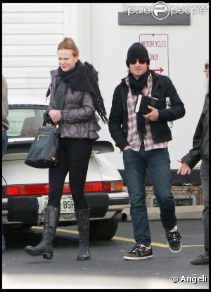 Nicole Kidman et son époux Keith Urban à la sortie d'un déjeuner à Nashville le 27/12/10