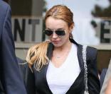 Lindsay Lohan, audience à la cour pour la violation de sa probation, à Los Angeles, le 22 octobre 2010
