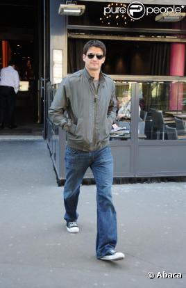 James Lafferty à Paris, le 27 avril 2009.