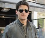 James Lafferty à Paris, le 27 avril 2009.