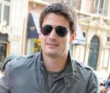 James Lafferty à Paris, le 27 avril 2009.