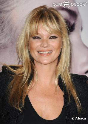 Kate Moss à la présentation de son nouveau parfum Muse à Londres, le 26 novembre 2010.