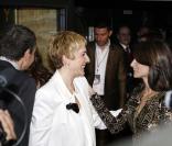 Penélope Cruz et Sonsoles Espinosa, la femme du premier ministre espagnol José Luis Zapatero