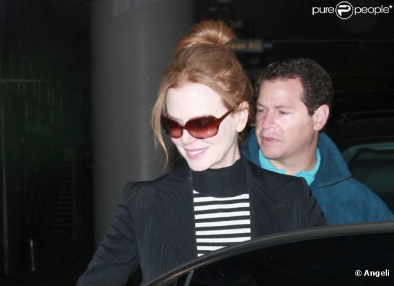 Nicole Kidman et Keith Urban arrivent à Los Angeles. Décembre 2010