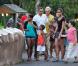 Barack Obama et ses filles au Zoo de Honolulu à Hawaï le 3 janvier 2011