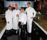 Top Chef bientôt sur M6 : Jean-Fraçois Piège, Ghislaine Arabian, Thierry Marx et Christian Constant.