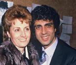 Enrico Macias et son épouse Suzy en 1985. 
