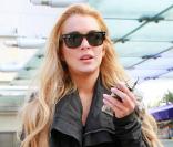 Lindsay Lohan se rend à son club de gym à Los Angeles, le 5 janvier 2011.