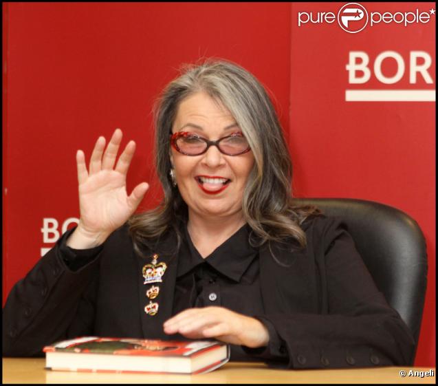 Roseanne Barr présente son livre Roseannearchy à New York le 6 janvier 2011 