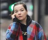 Björk à Londres, le 13 janvier 2011.