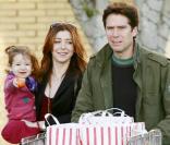 Alyson Hannigan en famille, à Santa Monica le 10 janvier 2011