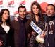 Laury Thilleman aux côtés de Nikos Aliagas et ses acolytes Karine Ferri et Mustapha El Atrassi