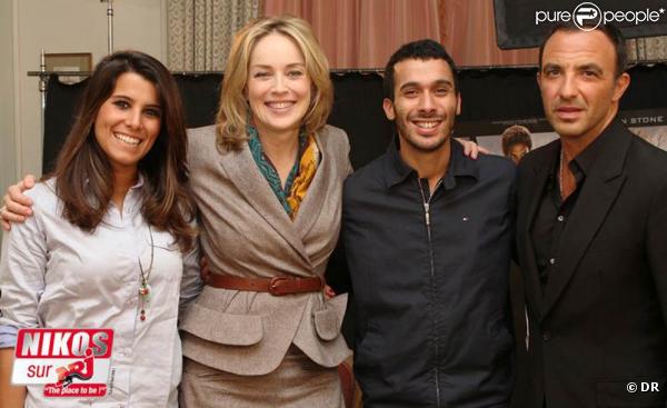 Sharon Stone invitée au  6/9 d'NRJ  avec Nikos, Karine et Mustapha, diffusé le jeudi 20 janvier 2011.
