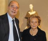 Bernadette Chirac et son mari Jacques<br />