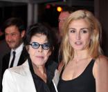 Dani et Julie Gayet au Dîner de la mode, organisé au profit du Sidaction, le 27 janvier 2011, au Pavillon d\'Armenonville.