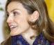 Letizia d'Espagne visite le lycée professionel Raul Vasquez à Madrid, le 2 février 2011.