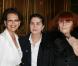 Maria Schneider avec Claudia Cardinale et Sonia Rykiel le 5 juillet 2007