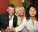 Maria Schneider avec Fiona Gélin et Patrick Dupond en juin 2005