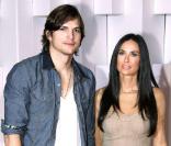 Ashton Kutcher et sa sublime épouse, Demi Moore.