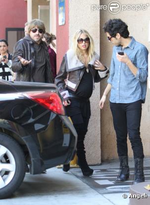 Rachel Zoe et son mari Roger Berman retrouvent des amis à West Hollywood, samedi 5 février.